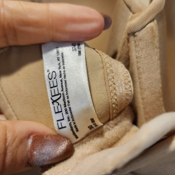 Flexees Tan Strapless Shapewear Slimmer Size 38D - Picture 2 of 12